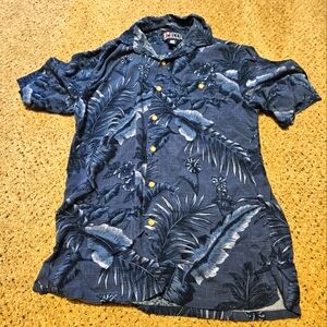 Newport Blue Hawaiian Shirt